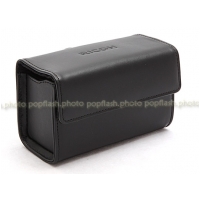 RICOH SC-55S LEATHER SOFT CASE NEW! DESIGNED FOR RICOH GXR INTERCHANGEABLE UNIT DIGITAL CAMERA SYSTEM WITH S10 24-72MM F/2.5-4.4 VC LENS!
