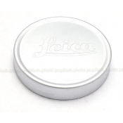 LEICA 43MM SLIP-ON SILVER METAL LENS CAP USA NEW! DESIGNED FOR 50MM F/1.4 LHSA LENSES!