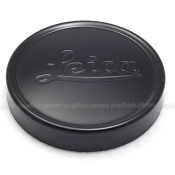 LEICA 43MM SLIP-ON BLACK METAL LENS CAP USA NEW! DESIGNED FOR 50MM F/1.4 LHSA LENSES!
