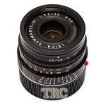 Leica 35mm/f2.5 Summarit-M black anodized finish USED. MINT CONDITION