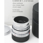 LEICA 50MM F/2.8 ELMAR SILVER NEW!!