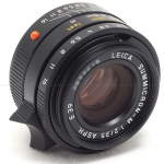 LEICA 35MM F/2 SUMMICRON-M ASPH BLACK 6-BIT LENS #11879 USED