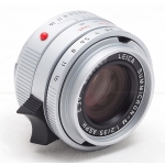 LEICA 35MM F/2.0 SUMMICRON-M ASPH SILVER 6-BIT LENS #11882 USED