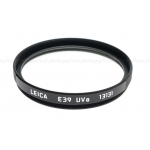 LEICA E39MM UVA FILTER BLACK NEW
