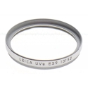 LEICA E39MM UVA FILTER SILVER NEW