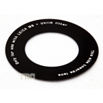 BLACK DISC FOR LEICA FILTER HOLDER E67 NEW!