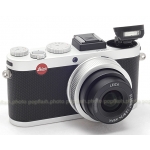 LEICA X2 SILVER DIGITAL COMPACT CAMERA #18452 USED