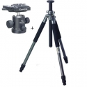 GIOTTOS MT-9251 CLASSIC ALUMINUM 3-SECTION TRIPOD NEW with MH-1000 BALLHEAD