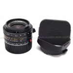 LEICA 28MM F/2.8 ASPH. ELMARIT-M BLACK (6-BIT CODED) LENS #11606 USED-MINT