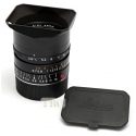 LEICA 24MM F/3.8 ASPH. ELMAR-M BLACK LENS #11648 USED-MINT, 6-BIT CODED