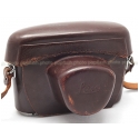 LEICA M2/M3 BROWN LEATHER FULL CAMERA CASE USED with STRAP