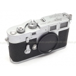 LEICA M3 DOUBLE STROKE SILVER FILM CAMERA BODY USED