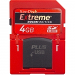 SANDISK 4GB SDHC DUCATI