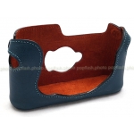 ARTISAN & ARTIST* LMB-M7 SERIES BLUE LEATHER HALF CASE NEW!