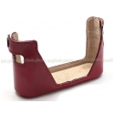 ARTISAN & ARTIST* LMB-M8/M9 SERIES RED LEATHER HALF CASE NEW! FOR M8, M8.2, AND M9 CAMERAS!