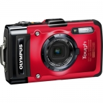 Olympus Tough TG-2 iHS RED Digital Camera NEW