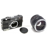 ZEISS IKON BLACK BUNDLE CAMERA BODY + 50MM F/2 PLANAR LENS KIT USA NEW