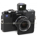 ZEISS IKON SW (SUPER WIDE) BLACK BUNDLE CAMERA BODY + 21MM F/4.5 BIOGON LENS with 21/25MM SHADE + 21MM ZI VIEWFINDER KIT USA NEW