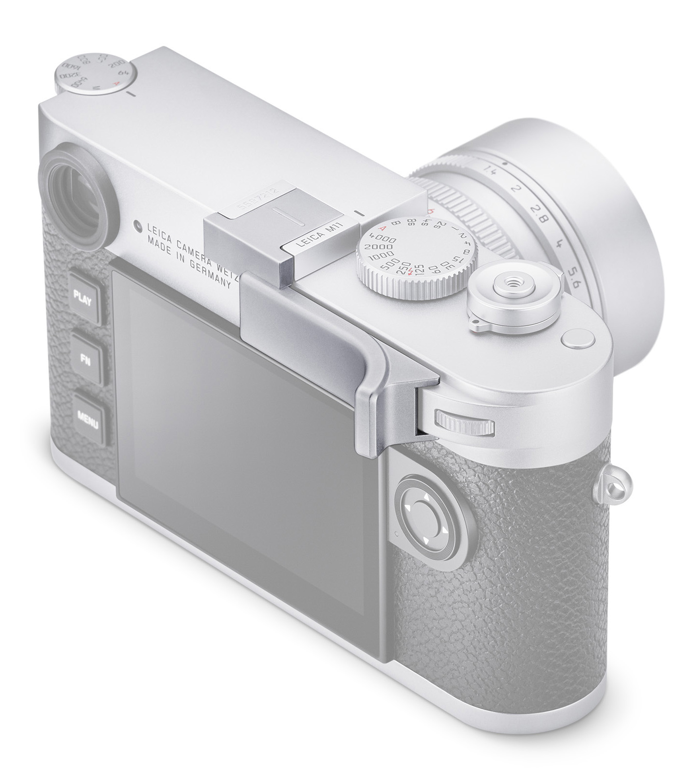 Leica Thumb Support Silver #24015 USA NEW - For Leica M10 & M11