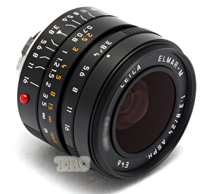 Leica 24mm f3.8 Elmar-M ASPH. Black Lens 6-Bit #11648 - USED