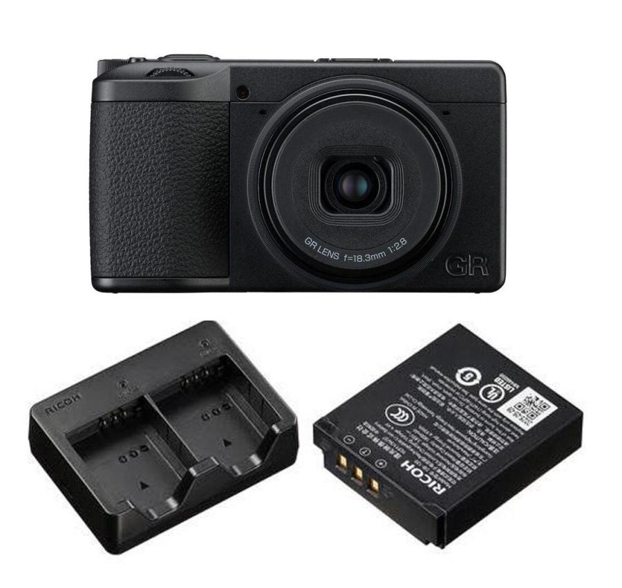 Ricoh GR IV Monochrome Digital Camera  (with Battery Bundle)