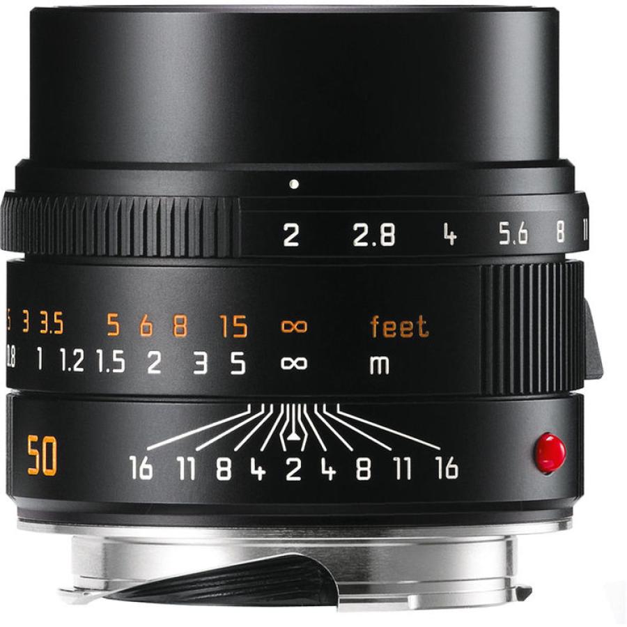Leica 50mm f/2 ASPH. APO-Summicron-M Black (6-Bit Coded) Lens #11141 USA NEW