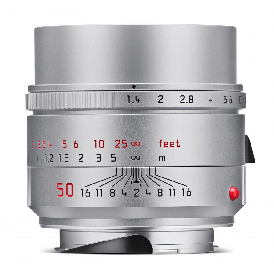 Leica 50mm f/1.4 ASPH. Summilux-M Silver (6-Bit Coded) Lens #11729 US