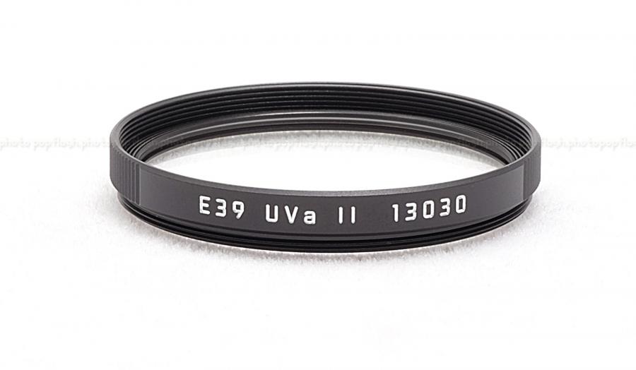 Leica 39MM UVa II Filter (Black Rim) #13030 - NEW