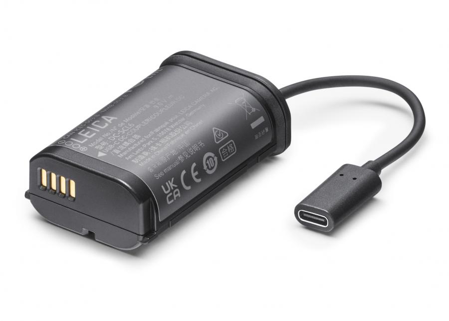 LEICA DC-SCL6 USB-C DC COUPLER #16200 NEW - For Leica SL3 Digital Cameras