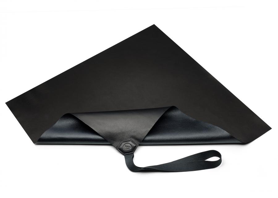 Leica Black Leather Wrapping Cloth #18549 - NEW