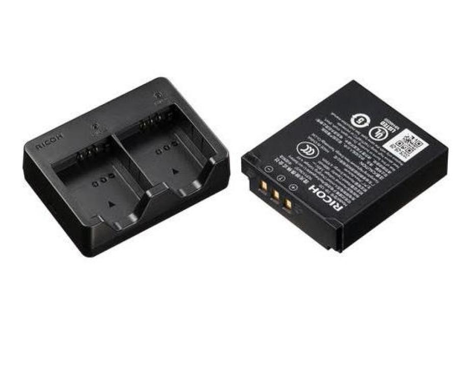 Ricoh GR IV Charger & Battery Kit USA NEW - (Ricoh BJ-12 Charger #35305 & DB-120 Battery #35299)