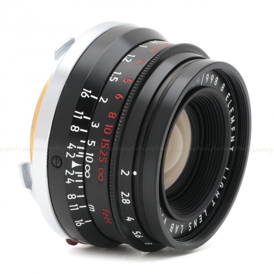 Light Lens Lab 35mm f/2 8-Element Black Paint (Leica M-Mount) Lens NEW