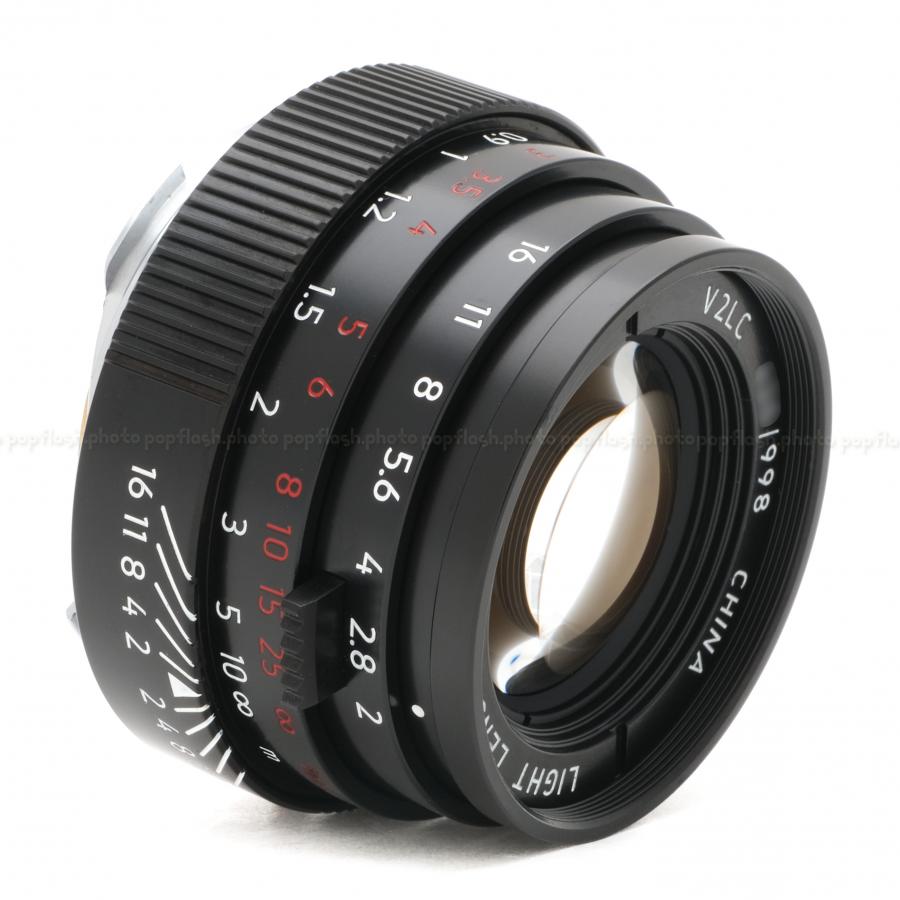 Light Lens Lab 50mm f/2 ELCAN Black Paint (Leica M-Mount) Lens NEW