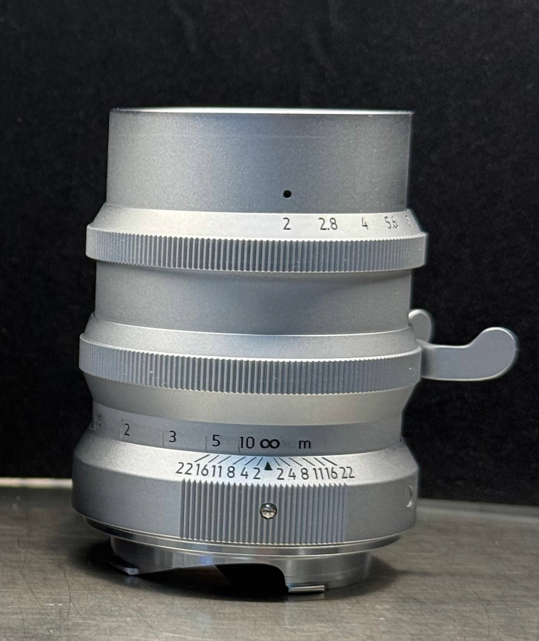 Light Lens Lab 75mm f/2 SPII Chrome (Leica M-Mount) Lens NEW-