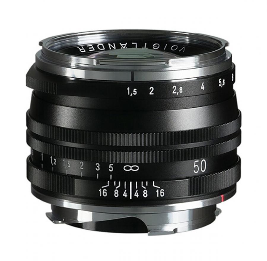 Voigtlander 50mm f/1.5 Nokton Aspherical II MC Black (Leica M-Mount)