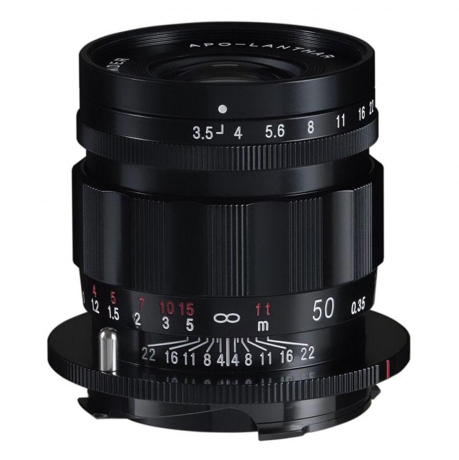 Voigtlander 50mm f/3.5 APO-Lanthar Type II Black (Leica M-Mount) Lens