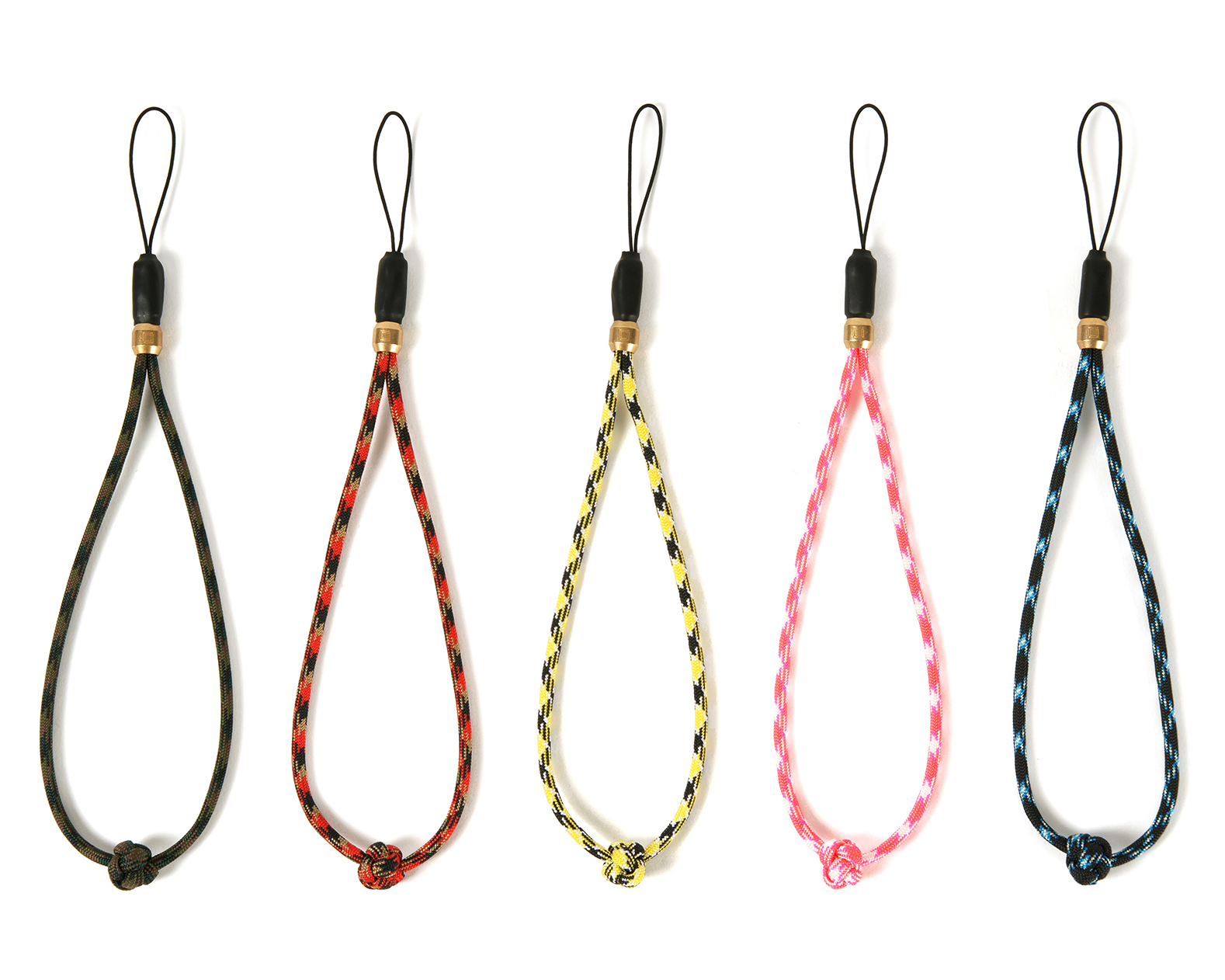 Artisan & Artist ACAMP04H Black/Blue Paracord Hand Strap NEW