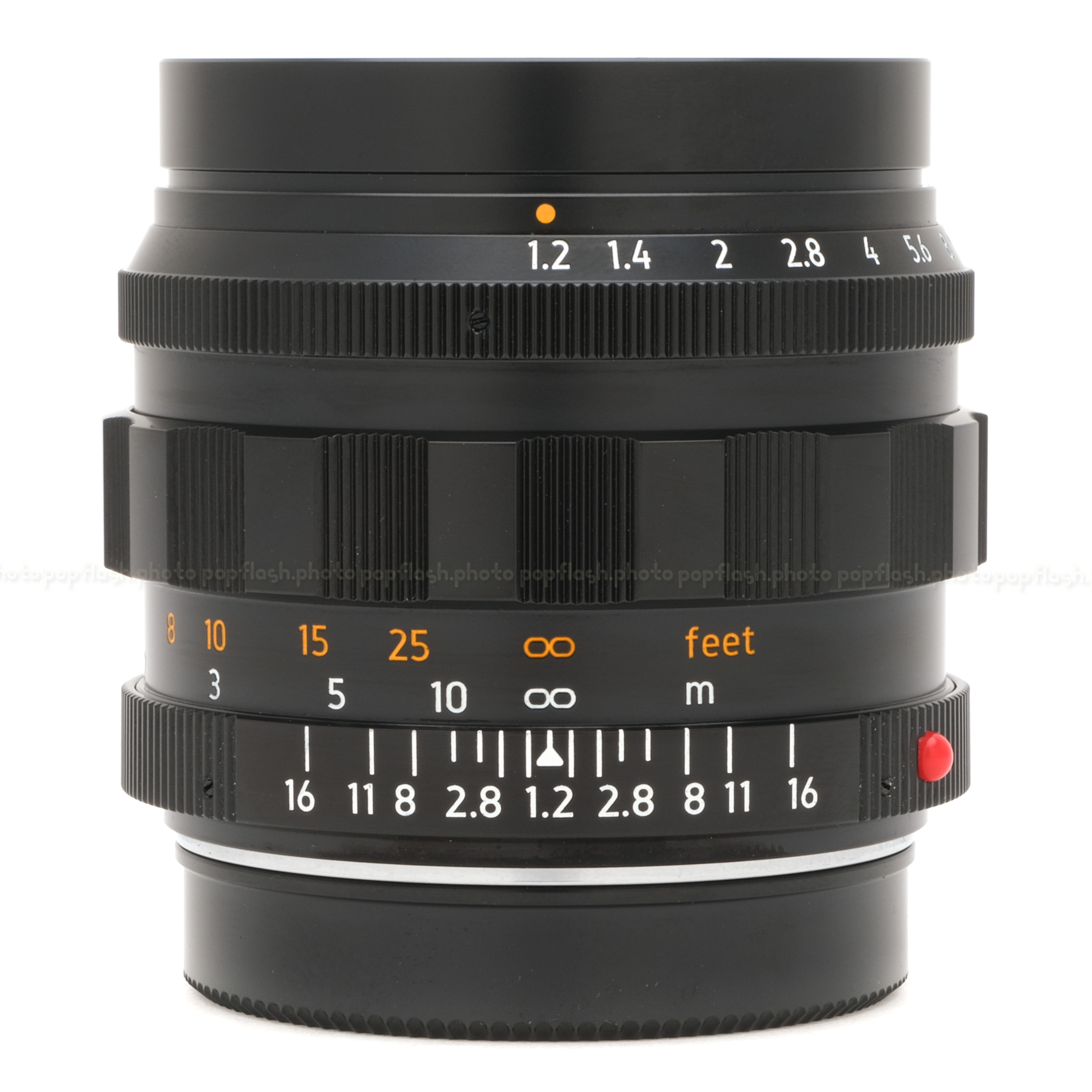 Light Lens Lab 50mm f/1.2 ASPH. "1966" Brass/Black Paint Lens NEW P