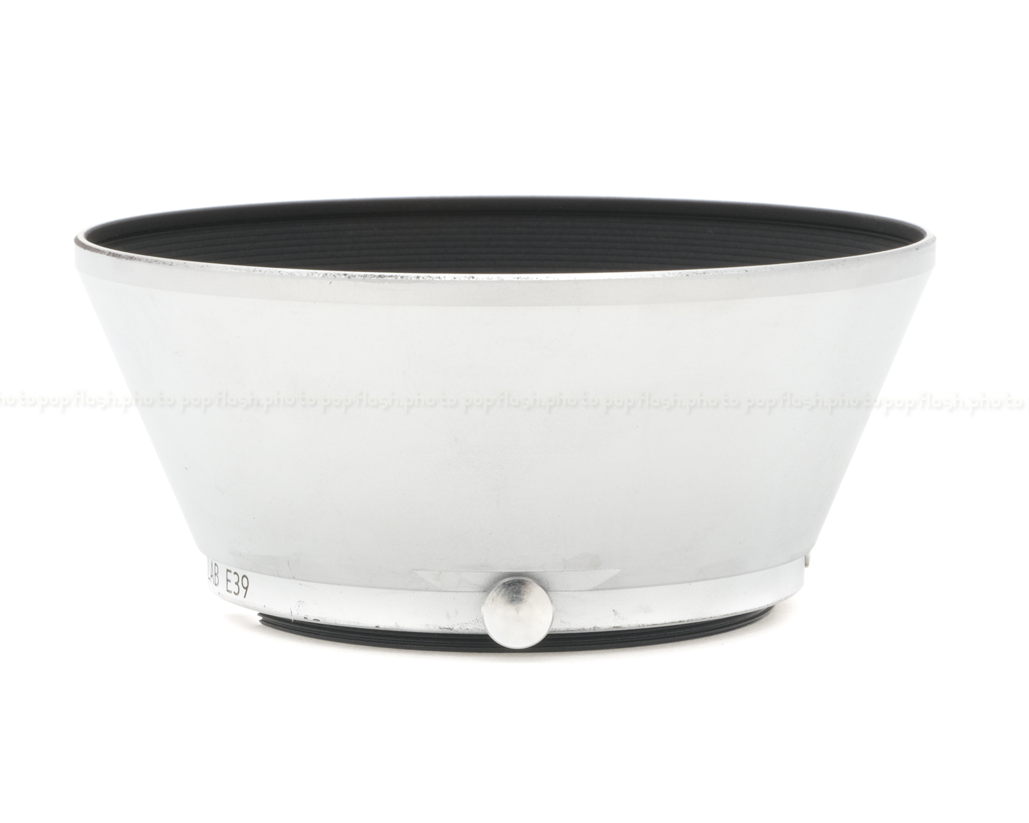 Light Lens Lab E39 ClipOn Silver Lens Hood NEW