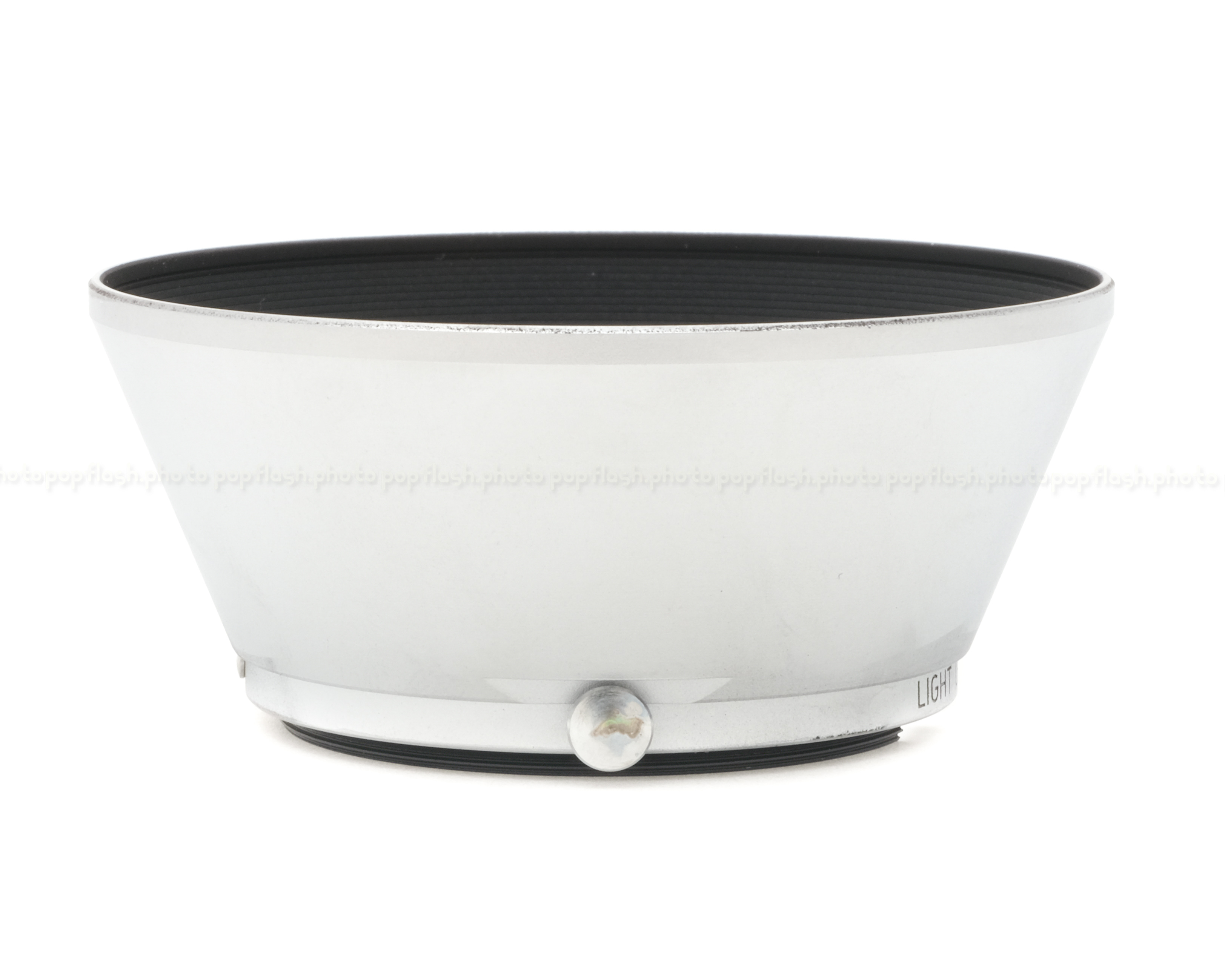 Light Lens Lab E39 ClipOn Silver Lens Hood NEW