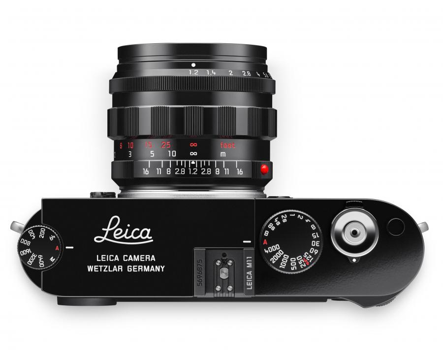 Leica 50mm f/1.2 ASPH. Noctilux-M Glossy Black Paint (6-Bit Coded) Le