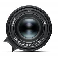 Leica 35MM f/1.4 ASPH. Summilux-M Black (6-Bit Coded) Lens #11726