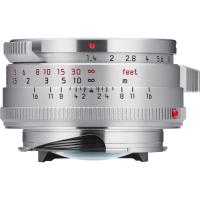 Leica 35mm f/1.4 Summilux-M Silver Steel Rim (6-Bit Coded) Lens #11301 USA NEW