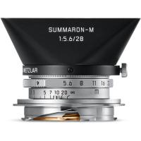 Leica 28mm f/5.6 Summaron-M Silver (6-Bit Coded) Lens #11695 USA NEW