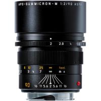 Leica 90mm f/2 ASPH. APO-Summicron-M Black (6-Bit Coded) Lens #11884 USA NEW