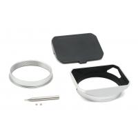 Squarehood Model V Silver Lens Hood NEW - For Fuji X100 Series
