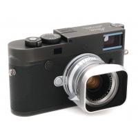 Squarehood Summicron 35mm Lens Hood (SILVER) NEW - Replacement For Leica Lens Hood #12524 & #12526