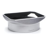 Squarehood Lens Hood (SILVER) NEW - For Voigtlander 28mm Ultron M-Mount