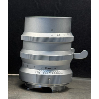 Light Lens Lab 75mm f/2 SPII Chrome (Leica M-Mount) Lens NEW-