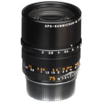 Leica 75mm f/2 APO-Summicron-M ASPH Black Lens - USED, MINT CONDITION